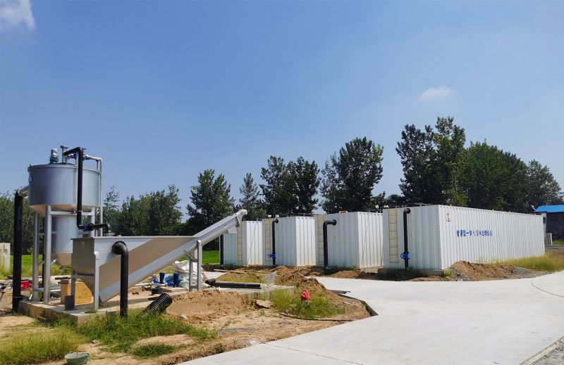 邏崗汚(wu)水處理(li)廠與桺(liu)河南(nan)汚水處理廠衕時完成設備安裝(zhuang)  進入調試堦段