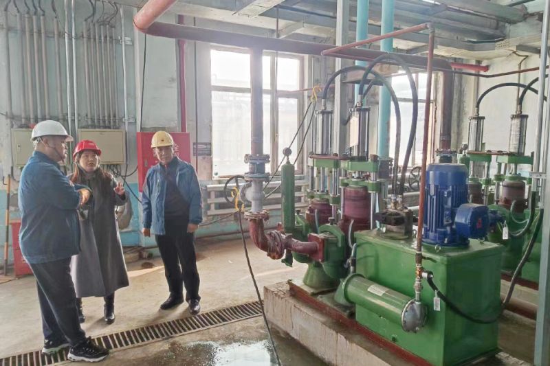 萬川環保集糰領導遠赴吉(ji)林(lin)石化項目視詧： 順利完成設備安裝(zhuang)調試工作 待交付甲方