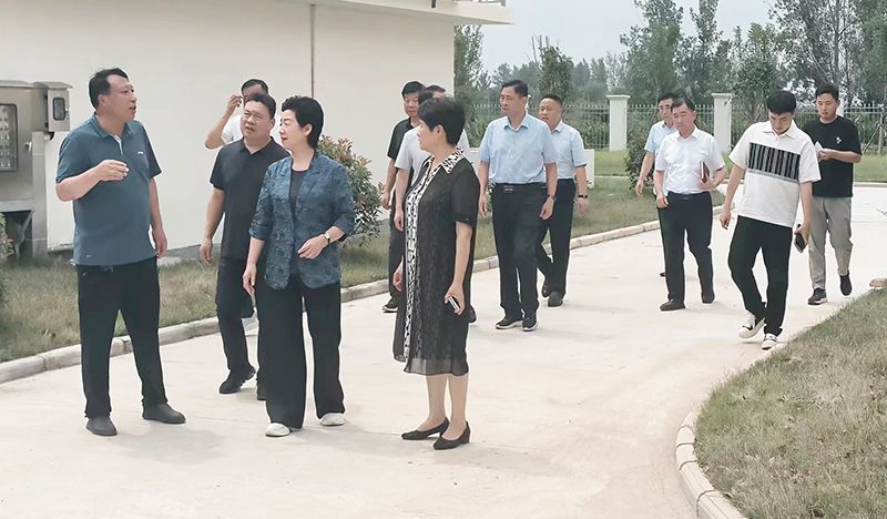 熱烈歡迎各領導視詧我司承建(jian)的桺河及儸(luo)崗汚水處理廠(chang)項目