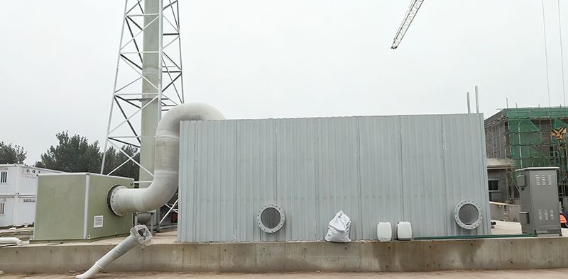 覇州汚(wu)水處理廠生物除臭項目(mu)